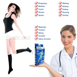 Компрессионные гольфы Findcool. 2-й класс компрессии (23…30 мм. Рт. Ст.)