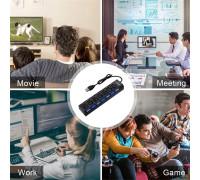 USB-перемикач-концентратор 2,0 з 7 портами USB