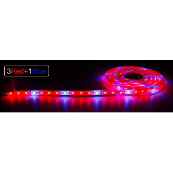 Светодиодная фитолента полного спектра для растений, USB, 2835 SMD, DC5V