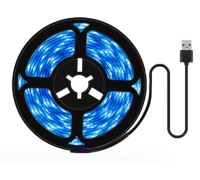 Светодиодная фитолента синяя для интерьера и растений, USB, 2835 SMD, DC5V