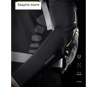 Спортивные амортизирующие сотовые рукава для защиты рук Vilico