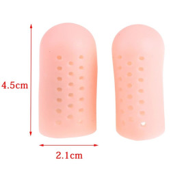 Силиконовые гелевые защитные накладки для пальцев (дышащие).